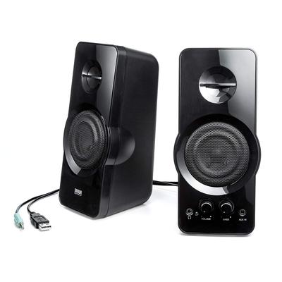 Sanwa Direct PC Ieșire Ridicată USB Stereo Mini Jack Căști Bass 1 Difuzor, 36W, Alimentat, Conexiune 3.5mm, Compatibil, Reglabil, pc, 400-SP082