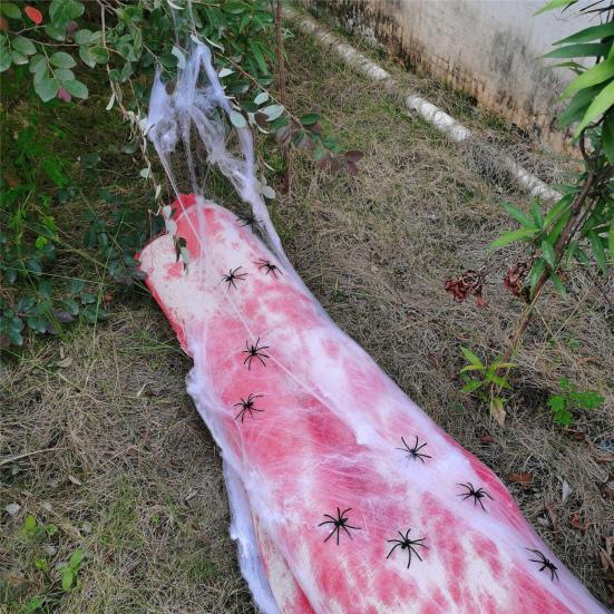 1 Set Realistic Inflatable Fake Corpse Outdoor Scary Corpse Hanging Decoration Creepy Halloween Photography Prop