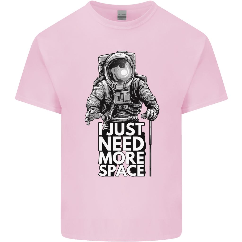 I Just Need More Space Funny Astonaut Unisexs Light Cotton TShirt