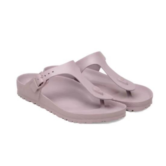 Женские шлепанцы Birkenstock Gizeh Светло-фиолетовые Обычная ширина 1031350 36