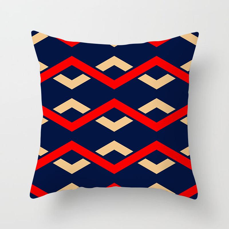 Modern Simple Geometric Pillowcase Home Sofa Cushion Pillowcase Bay Window Tatami Small Apartment