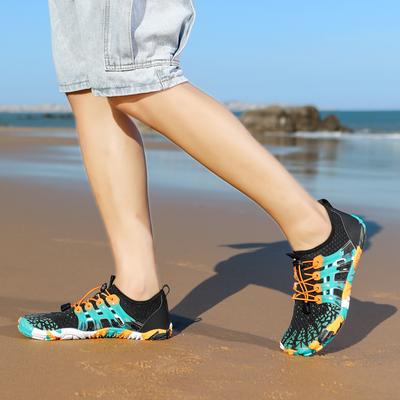 Nyhet Vattenskor Snabbtorkande Aquaskor Herr Dam Utomhus Strand Simning Vadning Andningsbara Five-Finger Sneakers Storlek 35-46