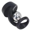 Desktop Suspended Gyroscope Reduce Anxiety Silver Bead Aluminium Alloy Rotating Gyroscope Desk Toy