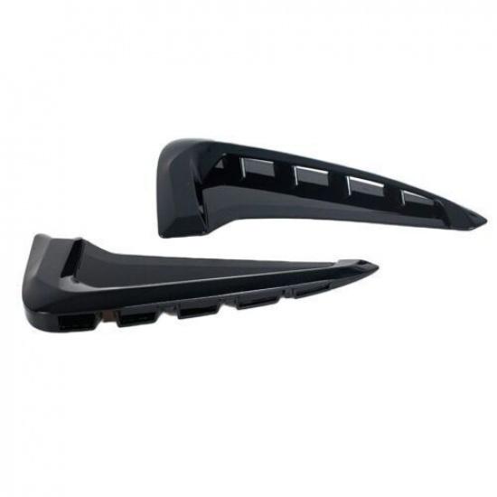 1 Pair Side Wing Air Flow Fender Intake Vent Cover Trim For 2014-2017 BMW X5 F15