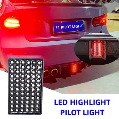Feu stop arrière LED clignotant style F1 durable 12V Lampes arrière