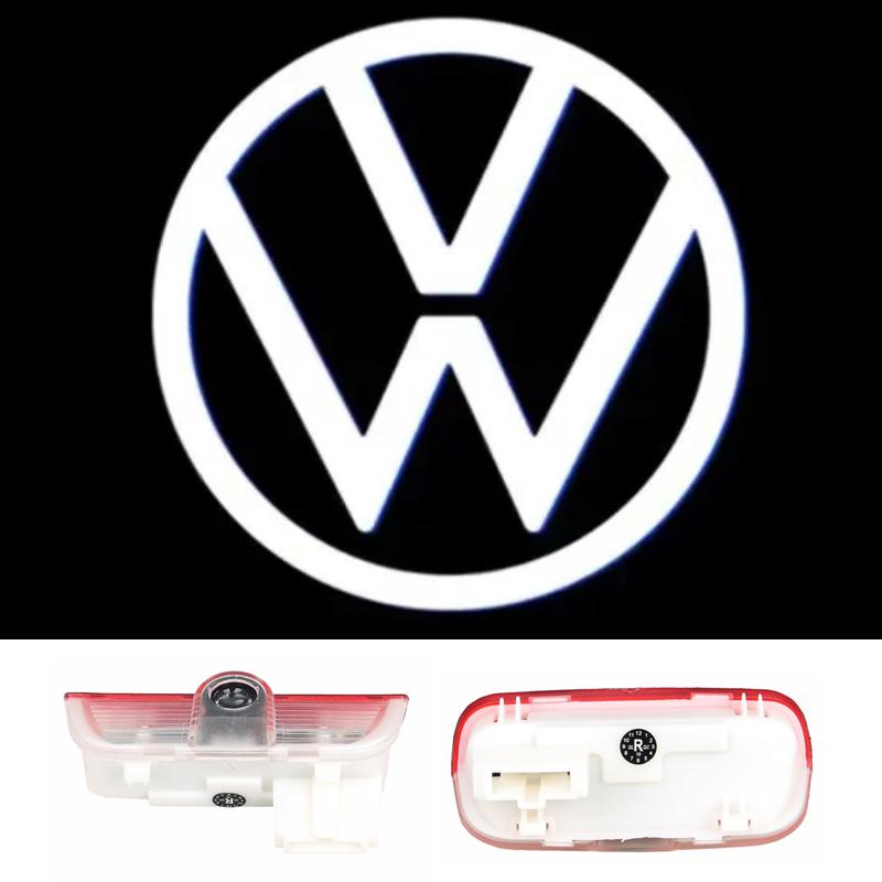 2 stuks Auto Deur Welkom Verlichting LED Lamp voor VOLKSWAGEN VW R LINE Rline Golf Tiguan CC Touareg Jetta Passat T-ROC Sharan Touran Bu2 wzpc7