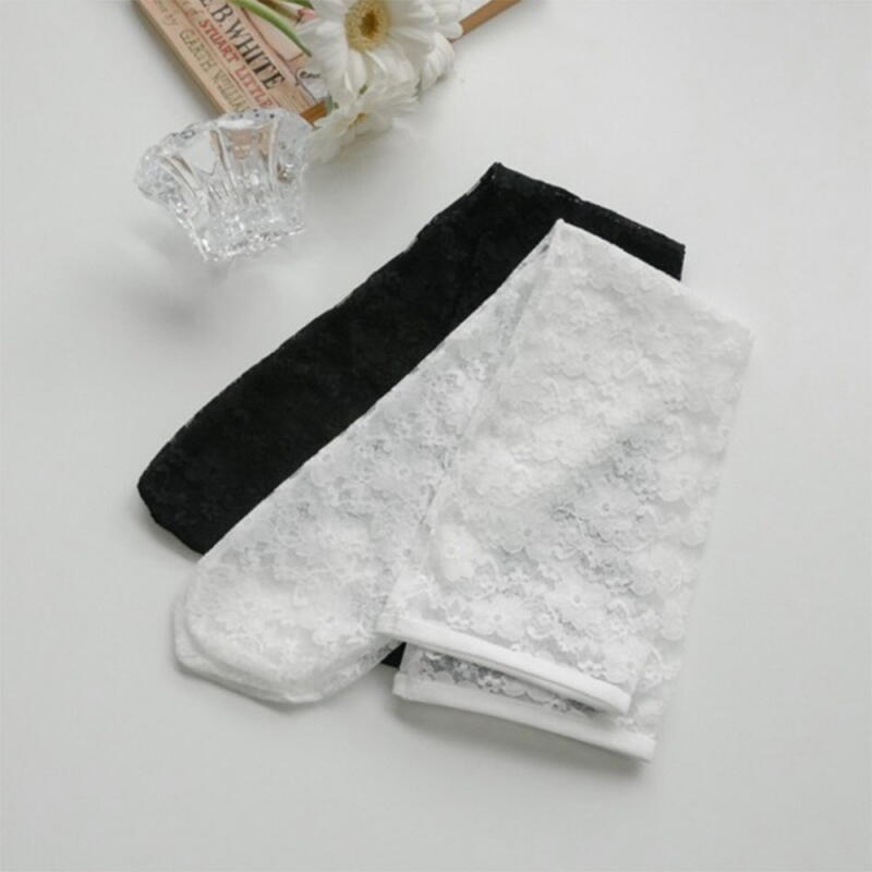 Women's Knee Socks, See-through Socks, Lace Socks