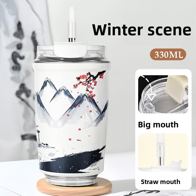 Insulated Travel Mug With Leakproof Lid For Kids And Adults