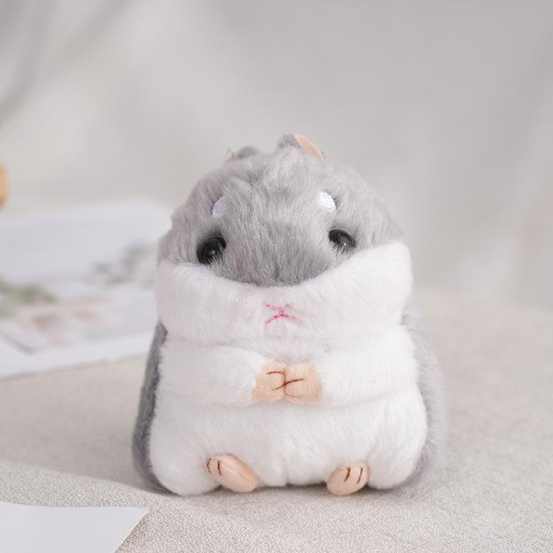 Hamster Plush Keychain Toy - Keyring & Bag Charm