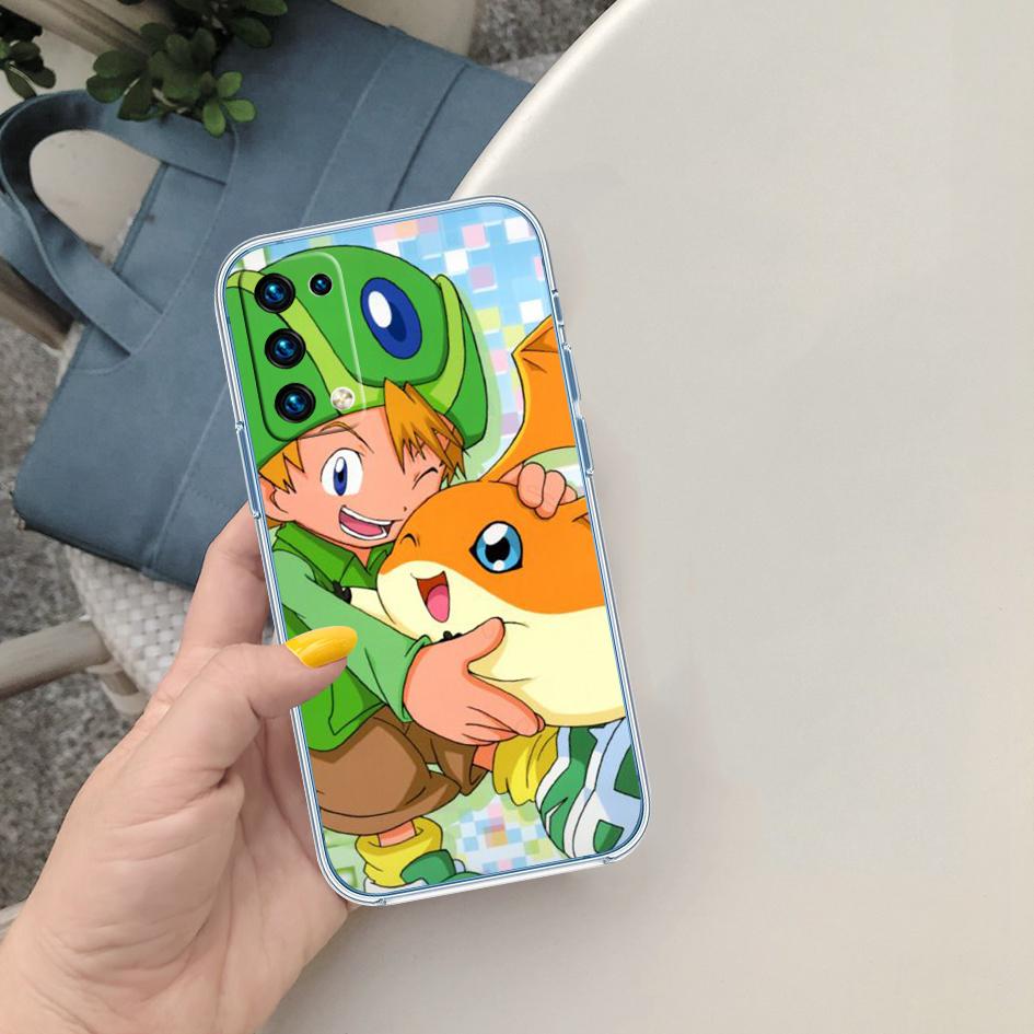 

LO29 D-Digimons Soft Shell Transparent Phone Case for Motorola Moto G7 G8 G9 G84 G85 G73 G24 G15 Z2 Play Power Plus Motorola Moto G85