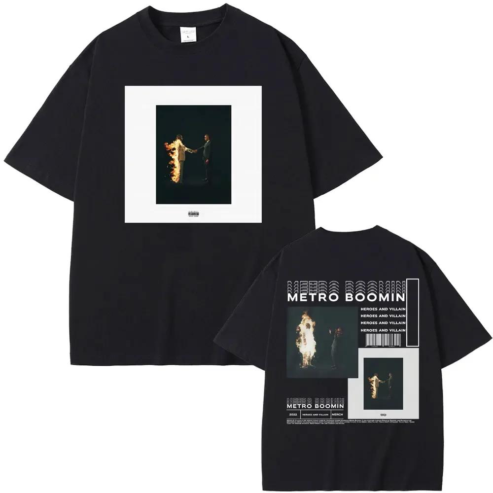 Rapper Future & Metro Boomin 2024 New Hip Hop Album We Don't Trust You Graphic T-shirt Men Women Casual O-collar Oversized Tees