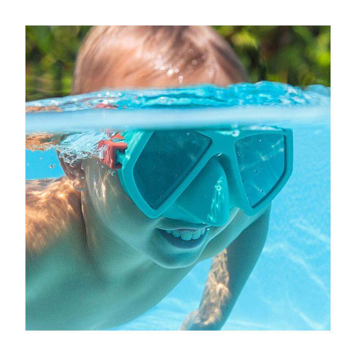 Bestway Tauchmaske für Erwachsene Anatomisches Band Verschiedene Farben +14 Jahre Strand und Pool 22056