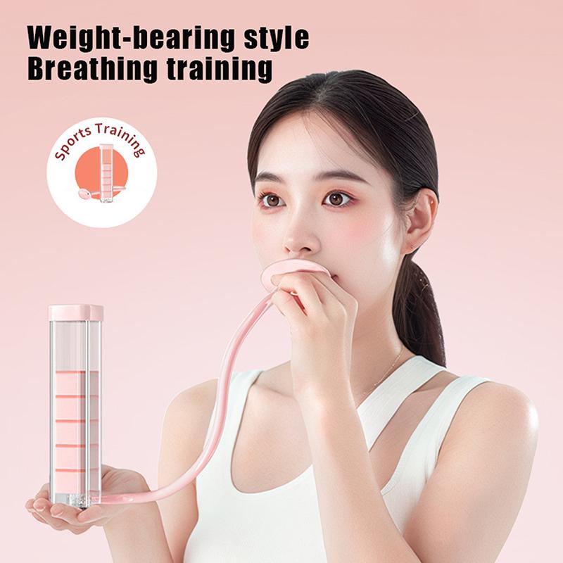 Breathing Exercise Device – Abdominal Muscle Trainer & Lung Capacity Enhancer, Suitable For Men, Women & Adults