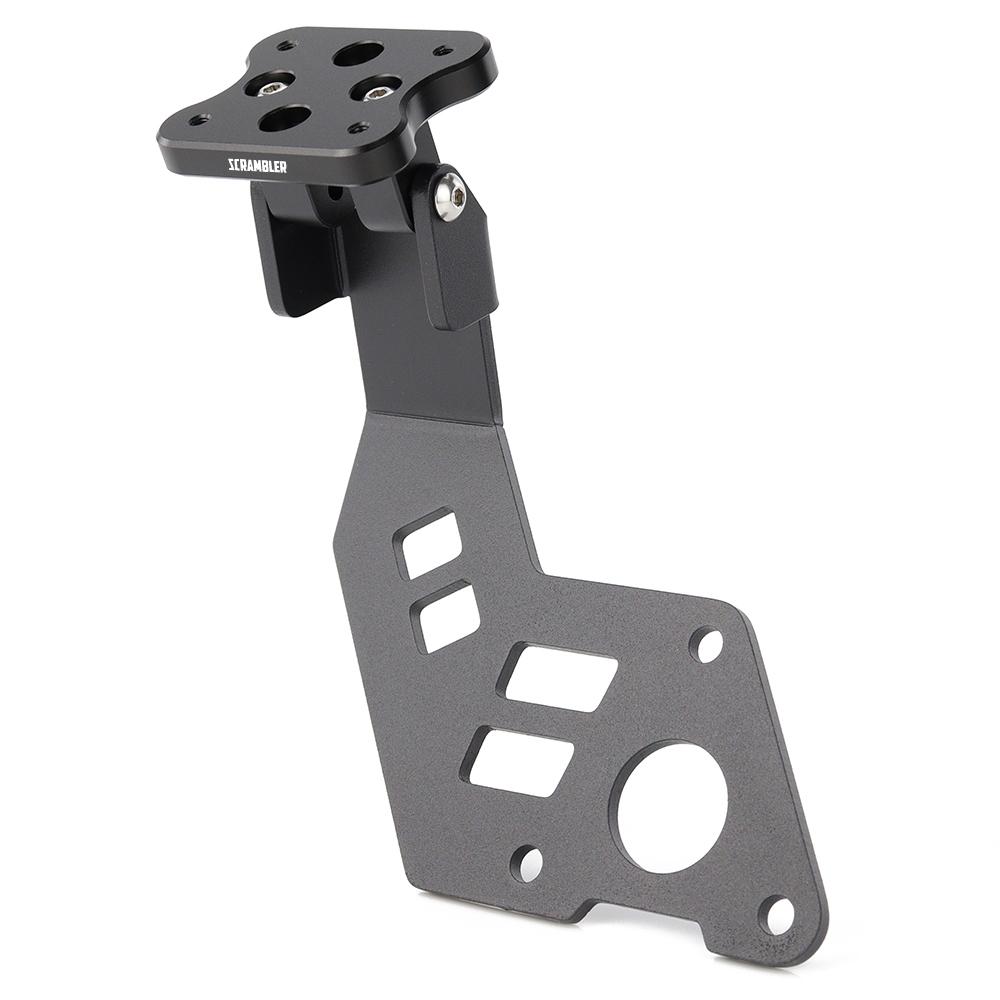Dla DUCATI SCRAMBLER 800 Scrambler800 2024-2025 Motocykl Aluminiowy Uchwyt Nawigacji GPS Adapter do Telefonu Uchwyt Montażowy