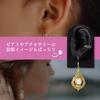 Silicone Ear Shape Model for Drawing, Fake Earrings, Left and Right Set, Accessories for Both Ears, Ear Hair, Earring Decorations, Earring Practice, E