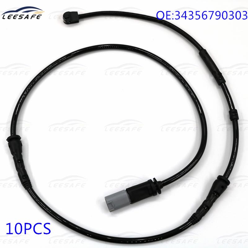 10pcs OEM No 34356790304 Rear Brake Pad Sensor for BMW X3 F25 X4 F26 Brake Pad Wear Warning Contact Professional Spare Parts EWI