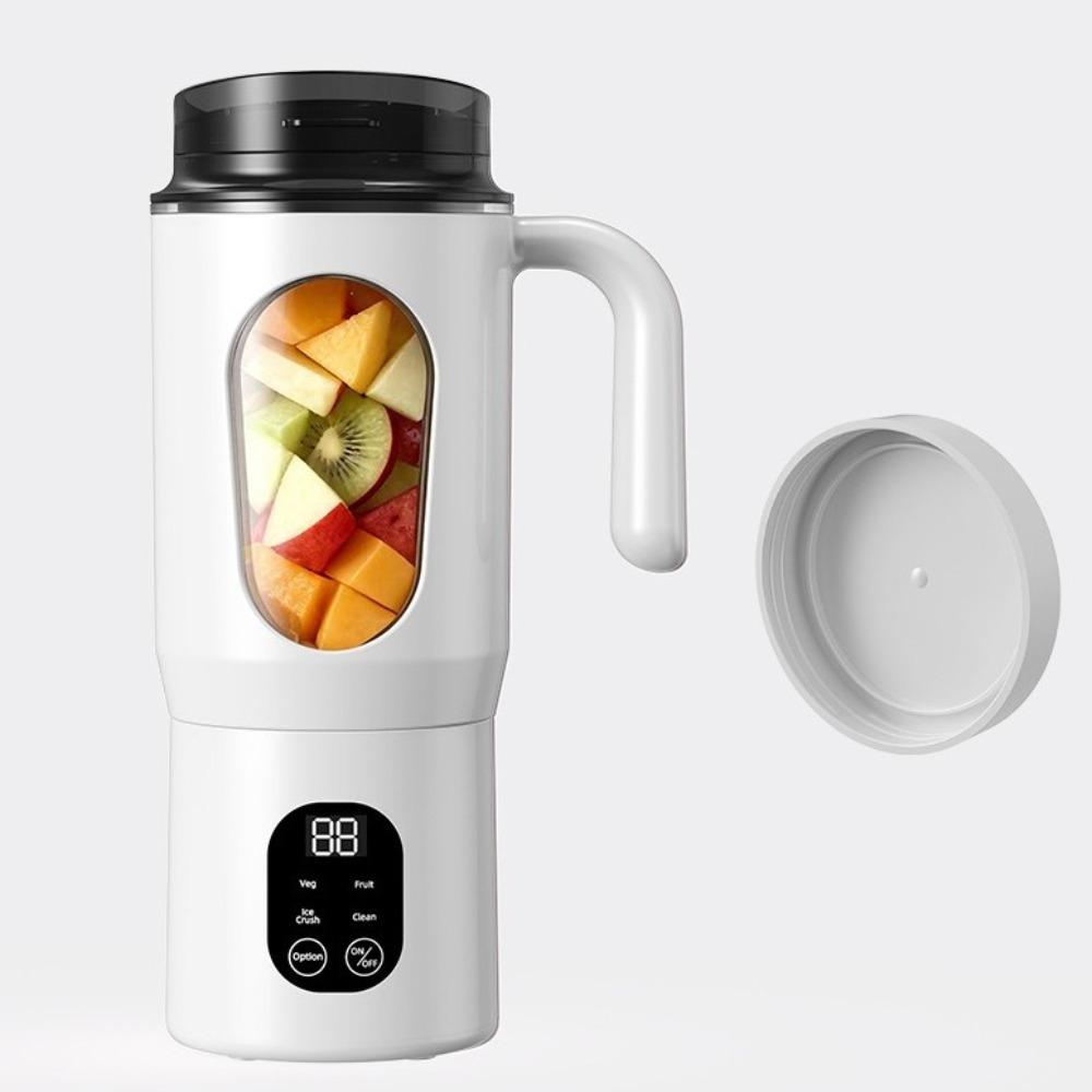 Leak Proof Portable Juice Maker Large Capacity Juicing Cup Handheld Blender Bottle  Home Use белый