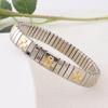 Waterproof Stainless Steel Elastic Stretch Bracelet Bangle For Women Jewelry