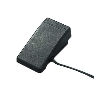 Pedal controlador de máquina de coser electrónica original Janome con conector redondo de 26 mm y 12 mm (enchufe negro de 3 clavijas) tamaño (altura) (anchura)
