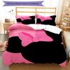 3pcs Minnie Bedding Set Duvet Cover Closure Includes 1 Duvet Cover & 2 Pillowcases, Soft and Comfortable for All Seasons.