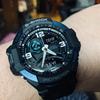 Casio Aviation Series Fashionable Classic Flight Watch Equipped with Compass Function Waterproof and Shockproof Luminous Quartz Movement GA-1000-2B
