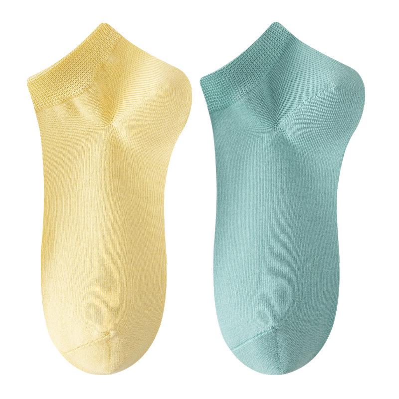 Women's Summer Thin Pure Cotton Breathable Antibacterial No-Show Socks