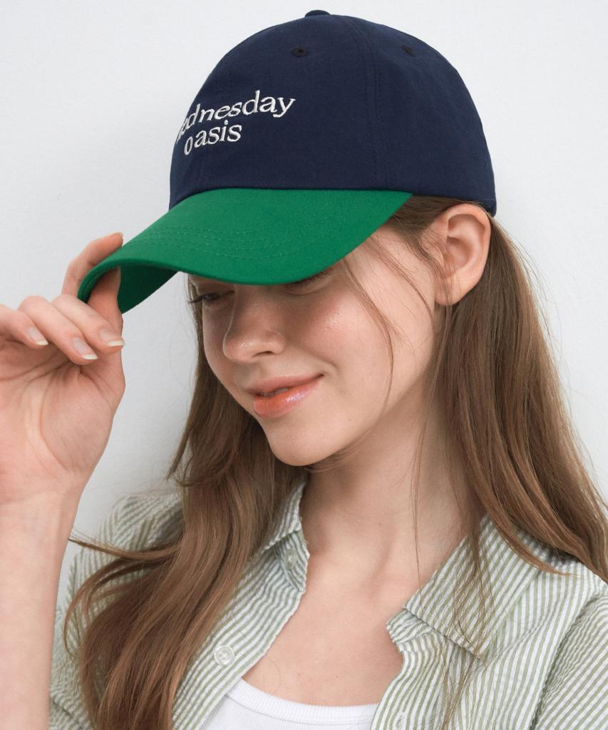 Wednesday Oasis For Woman Signature Pure Two-Tone Ball Cap_8Color(W25-Acc03)