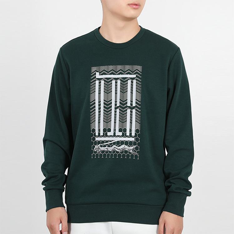 adidas Sport Pullover Fitted Hoodie Men Tops Dark-Green GM4481