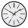 12 Inch 30CM Silent Wall Clock, Creative and Fashionable, Three-dimensional Digital Minimalist Clock for Home Living Room
