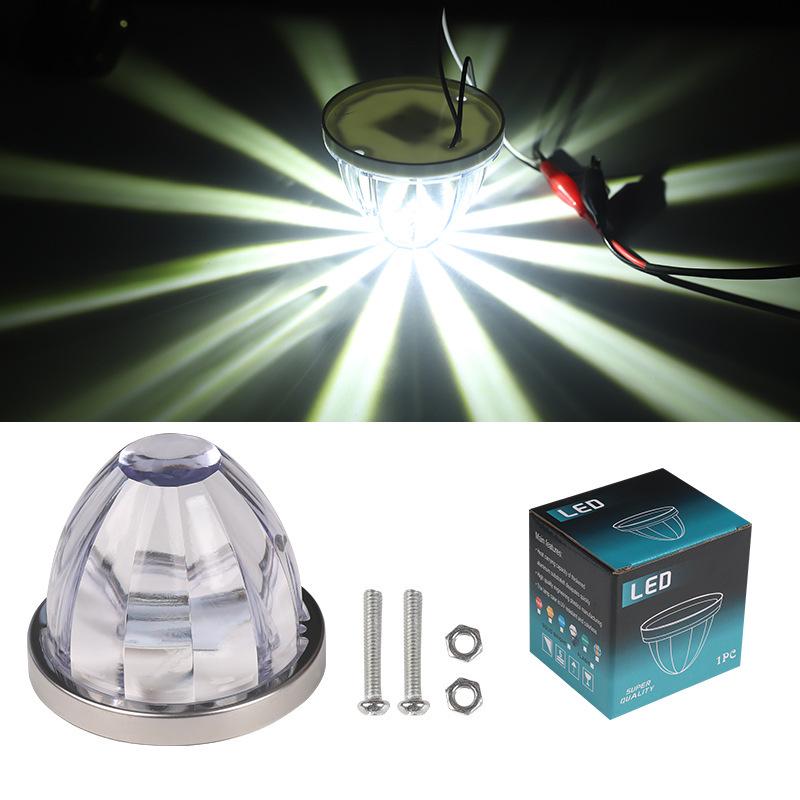 LED Wassermelonen-LKW Seitenblinker - Glas & Kunststoff Begrenzungsleuchte