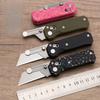 2026 new 420 steel G10 handle hand folding knife portable art knife high hardness unpacking with blade gift box