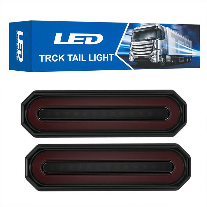 45/87/109 LED Strip Edge Light 12-24V Flashing Truck Off-road Vehicle Engineering Vehicle Side Warning Light Car Tail Light