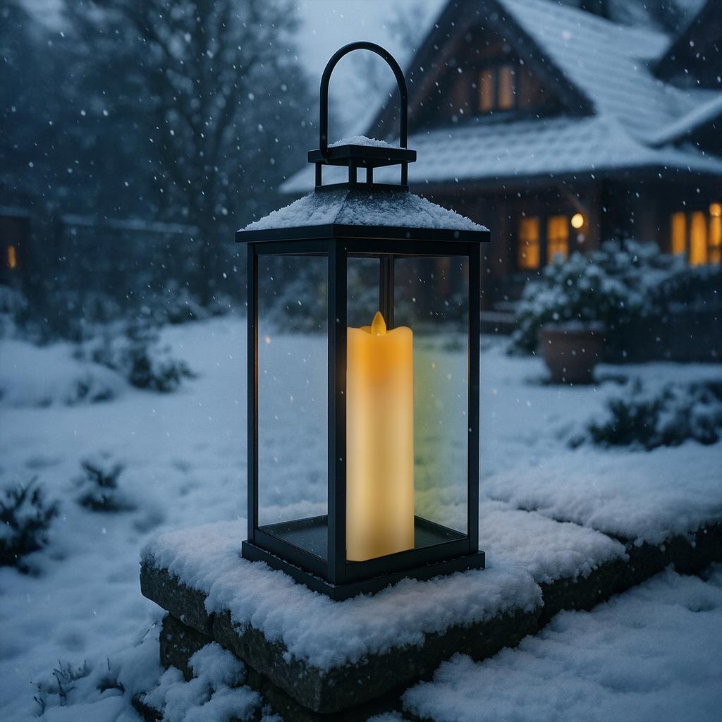 Świeca Led Z Ruchomym Płomieniem 18 Cm Kremowa Vergionic