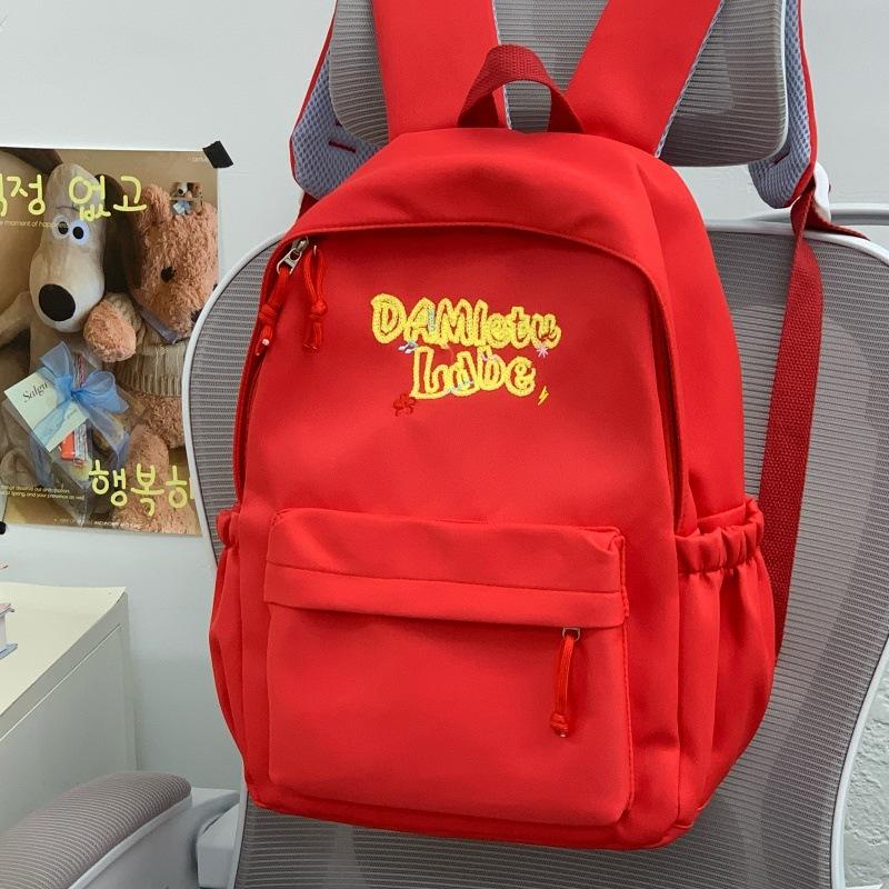 School bag new campus-style student backpack, girls' travel backpack, high-end lightweight backpack for girls