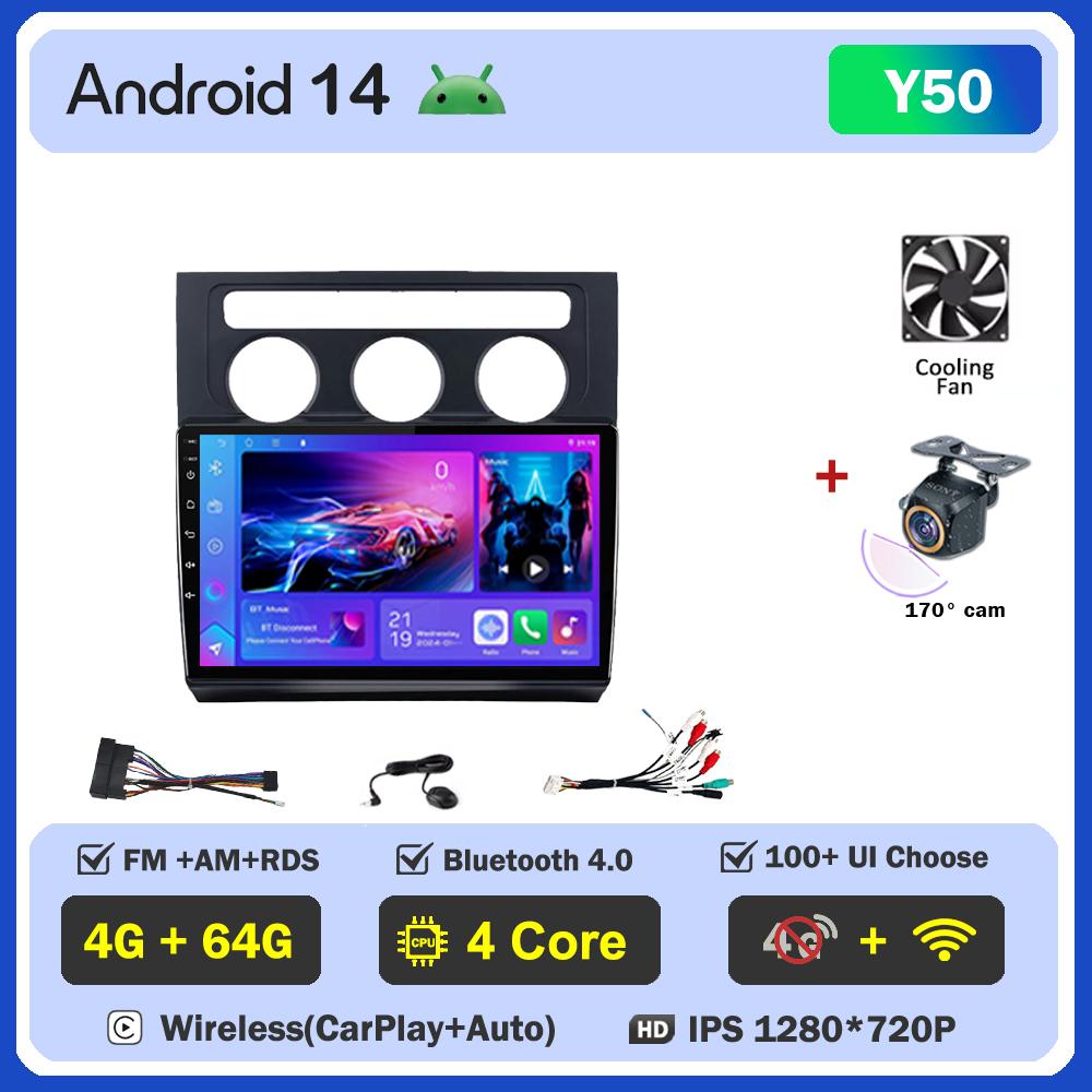 Pentru Volkswagen Touran 1 2003-2010 Radio Auto Android Stereo Unitate Principală Navigație GPS Ecran Tactil Mirror Link Sistem Inteligent