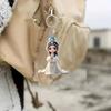 New Cute Little Fairy Pendant Acrylic Keychain Car Pendant Children's Toy Gift Wholesale
