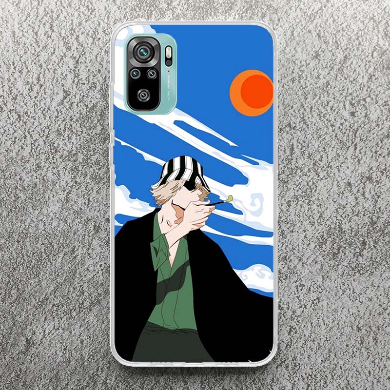 Bleach Kisuke Urahara Soft Case for Xiaomi Redmi Note 10 9 9S 8 Pro 7 9T 5 Phone Shell Mi 11T 12T 10T 12 11 Lite 6X A3 Cover