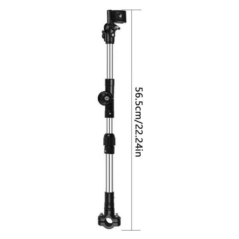 360 Adjustable Mount Stand Baby Stroller Umbrella Holder Multiused Wheelchair Parasol Shelf Bike Connector Accessories