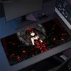 Anime Girl Tokisaki Kurumi Mouse Pad Cartoon Lockedge Large Gaming Pad Computer Gamer Keyboard Desk Mat Mousepad for PC Deskmat