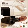 Pod Coffee Machine for Nespresso, Dolce Gusto Capsule & Ground Coffee, Small Semi Automatic Coffee Maker, 19 Bar, 0.6L