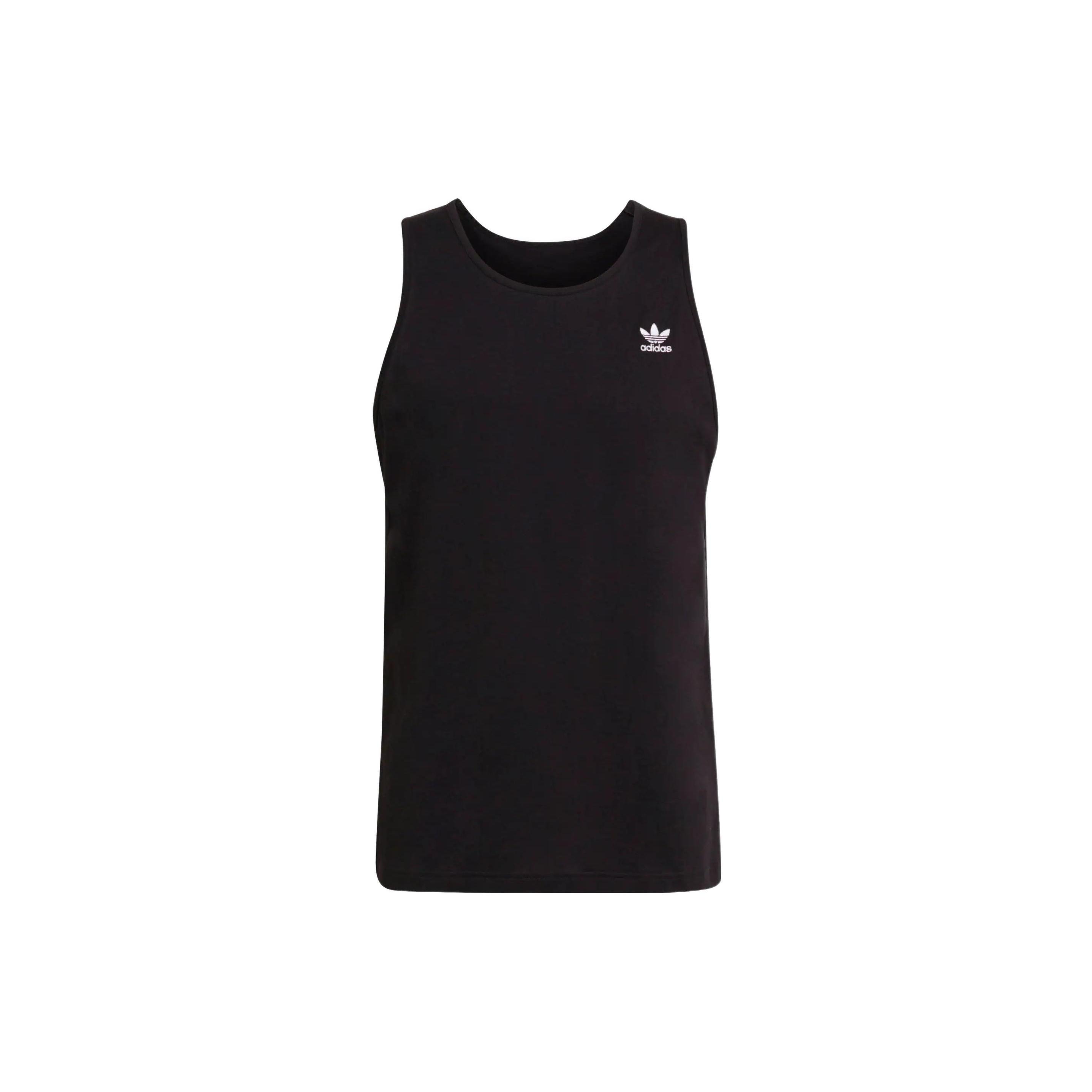 adidas originals Solid Color Micro Mark Sports Training Breathable Vest Black Men s H35498 S