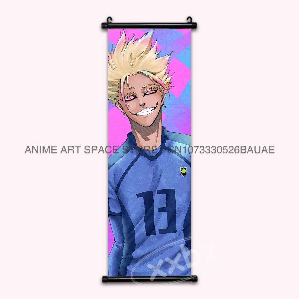 Blue Lock Piekārts Gleznojums Anime Plakāts