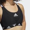 adidas Logo Muster Sport-BH Damen Unterwäsche Schwarz GM8300