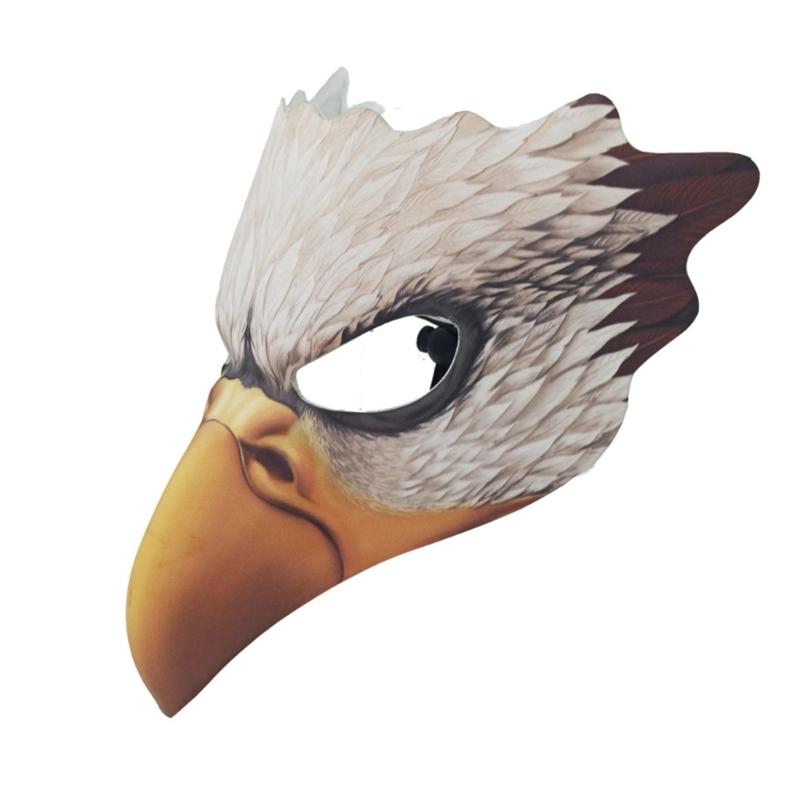Multiple Bird Animal Hawks Masks For Halloween Costume Parties Soft PU Leather EVA Fabric Design