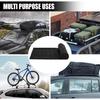 Car Roof Non-Slip Rug Pad, 47'' x 39.4'' Automotive Roof Carrier Bag Protective Mat, PVC Vehicle Cargo Bag Liner, Auto Roof Top Rack Accessories for
