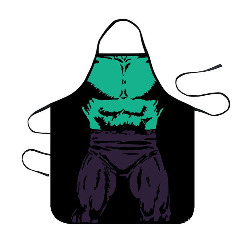 Marvel Cosplay Aprons Sexy Funny For Men Women Kitchen Cooking Baking Props