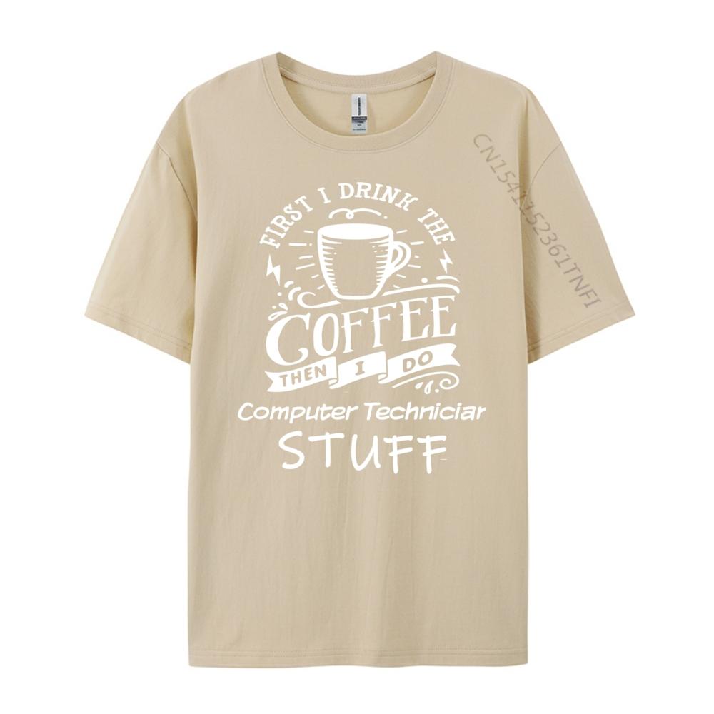 Funny Computer Technician White Graphic Tee Man Oversized T Shirt Luxury Designer Mans Short Sleeve