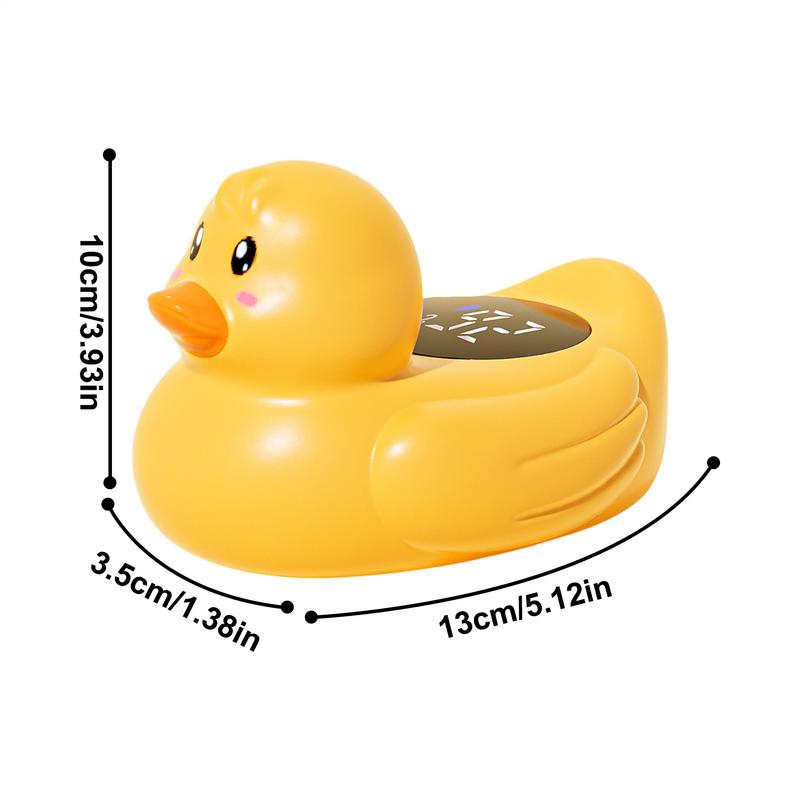 Termometru pentru temperatura apei de baie pentru bebeluși Impermeabil Citire instantanee Termometru de baie cu rață plutitoare de desene animate pentru bebeluși Cadă plutitoare de desene animate