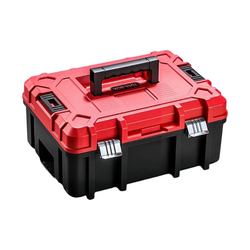 

Large Capacity Electrical Tool Organizer Box With Ergonomic Handle Design For Electric Hammers And Various Hardware Components 22 inches