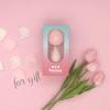 Cleanse Your Pores! Faclea Electric Facial Cleansing Brush, Sonic, Magnetic, Waterproof, and Gentle On Skin with Plant-Based Silicone (Cotton Pink)
